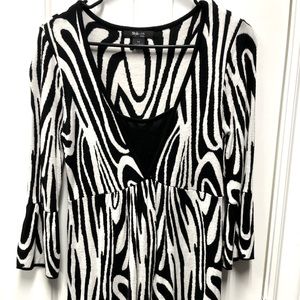 Zebra print blouse